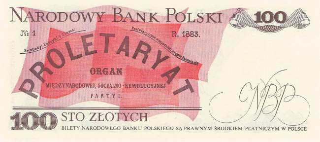 100 Zloty Polen p143e 1986